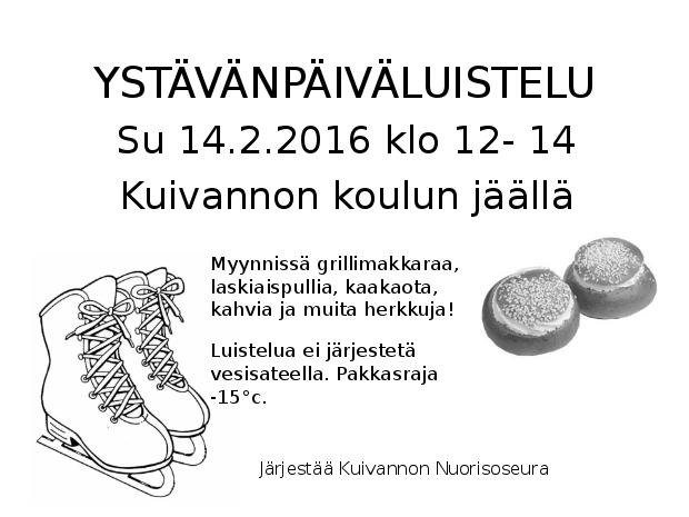 Laskiaisluistelu 2016